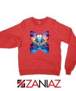 Hoxpox Marvel Comics Red Sweatshirt