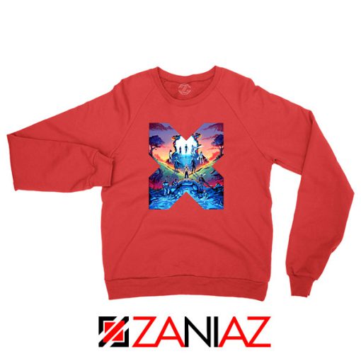 Hoxpox Marvel Comics Red Sweatshirt