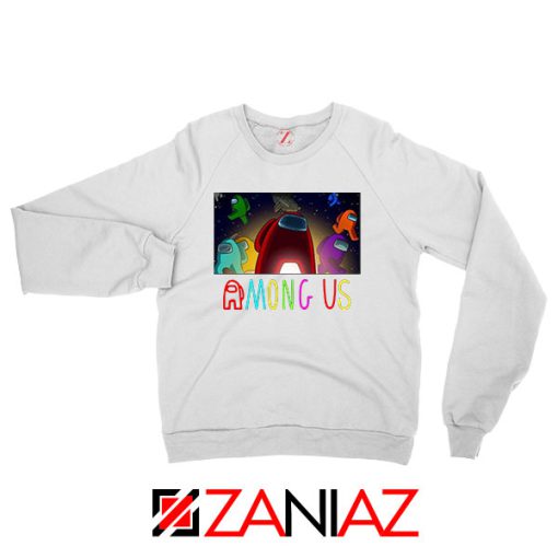 Imposter Inspired Game White Sweatshirt