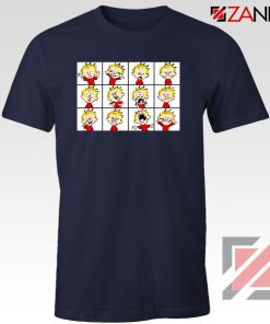 Kinds of Calvin Face 2021 Navy Blue Tshirt