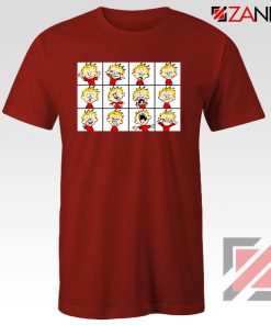 Kinds of Calvin Face 2021 Red Tshirt