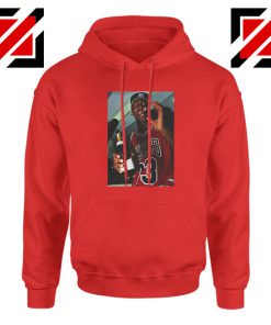 MJ Trophies NBA Best 2021 Red Hoodie