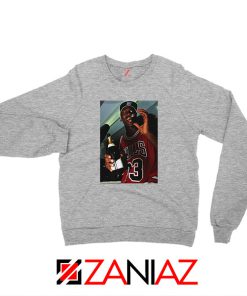 MJ Trophies NBA Best Sport Grey Sweatshirt