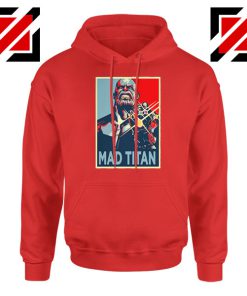 Mad Titan Supervillain Best Red Hoodie