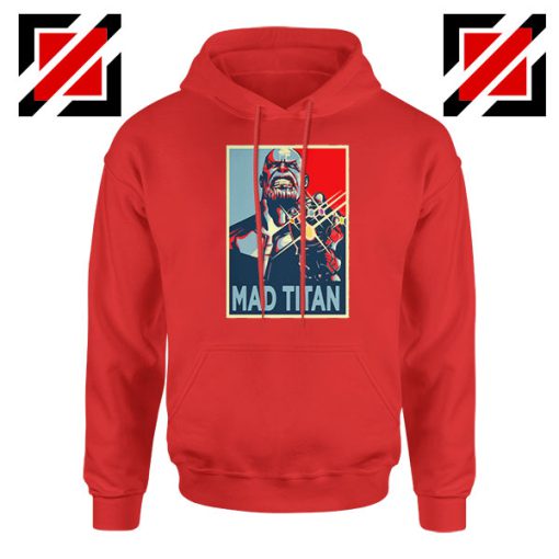 Mad Titan Supervillain Best Red Hoodie