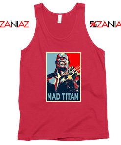 Mad Titan Supervillain Best Red Tank Top