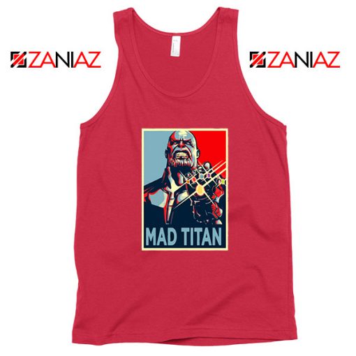 Mad Titan Supervillain Best Red Tank Top