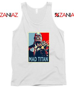 Mad Titan Supervillain Best White Tank Top