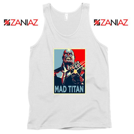 Mad Titan Supervillain Best White Tank Top