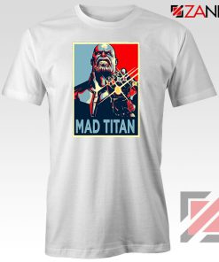 Mad Titan Supervillain White Tshirt