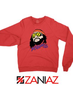 Madnes Macho Man 2021 Red Sweatshirt