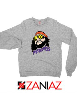 Madnes Macho Man 2021 Sport Grey Sweatshirt