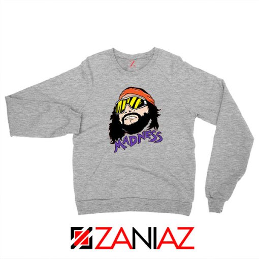 Madnes Macho Man 2021 Sport Grey Sweatshirt