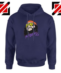 Madnes Macho Man Cheap Navy Blue Hoodie