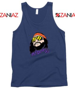 Madnes Macho Man New Navy Blue Tank Top