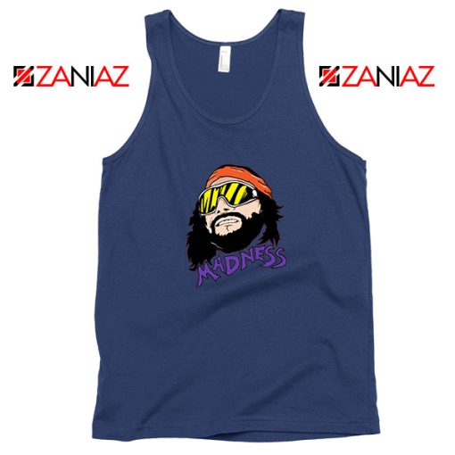 Madnes Macho Man New Navy Blue Tank Top