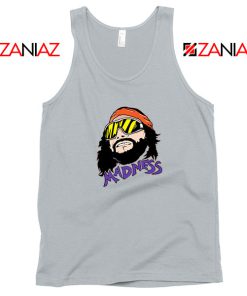 Madnes Macho Man New Sport Grey Tank Top