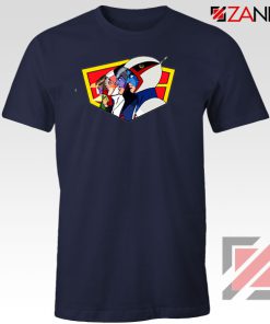 Ninja Team Gatchaman Anime Navy Blue Tshirt