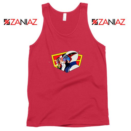 Ninja Team Gatchaman Anime Red Tank Top