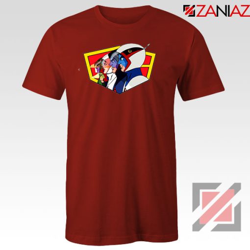 Ninja Team Gatchaman Anime Red Tshirt