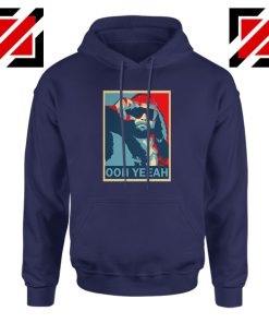 Ohh Yeeah Randy Savage Navy Blue Hoodie