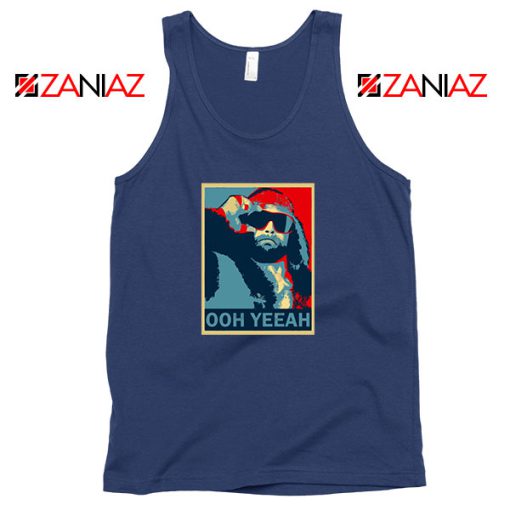 Ohh Yeeah Randy Savage Navy Blue Tank Top