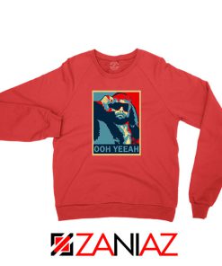 Ohh Yeeah Randy Savage Red Sweatshirt