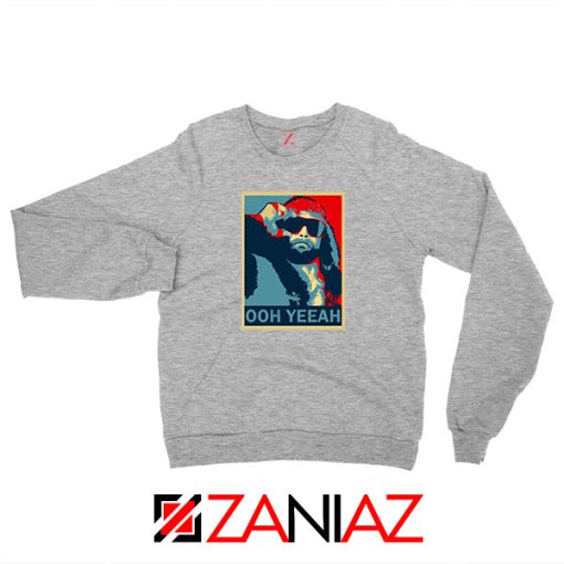 Ohh Yeeah Randy Savage Sport Grey Sweatshirt