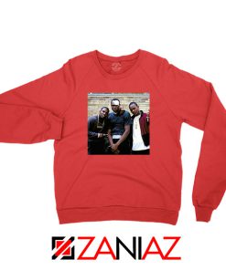 Paid in Full Dryfit Poly Red Sweatshirt