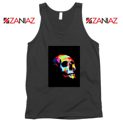 Skull Wpap Art 2021 Best Black Tank Top