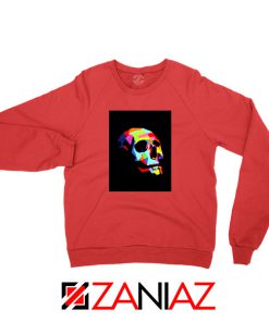 Skull Wpap Art 2021 Best Red Sweatshirt