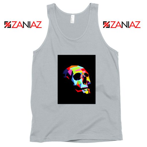 Skull Wpap Art 2021 Best Sport Grey Tank Top