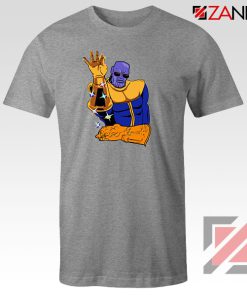 Thanos Infinity Bae Best Sport Grey Tshirt