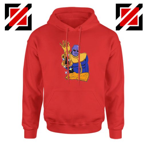 Thanos Infinity Salt Bae Cheap Red Hoodie