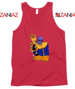 Thanos Infinity Salt Bae New Red Tank Top