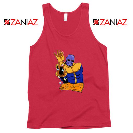 Thanos Infinity Salt Bae New Red Tank Top