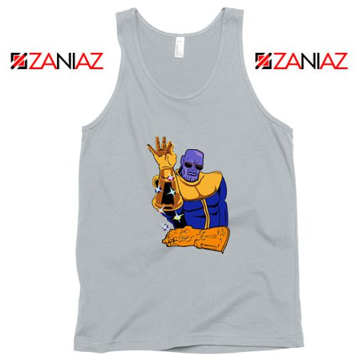 Thanos Infinity Salt Bae New Sport Grey Tank Top