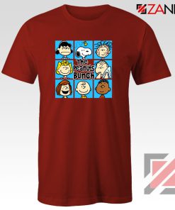 The Peanuts Bunch 2021 Red Tshirt