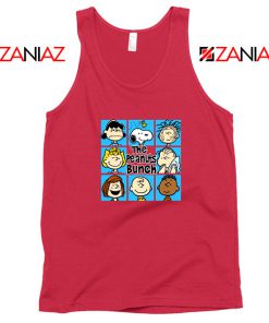 The Peanuts Bunch Best Red Tank Top