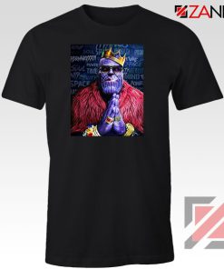 Thug Life Thanos 2021 Black Tshirt