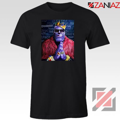 Thug Life Thanos 2021 Black Tshirt