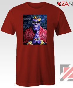 Thug Life Thanos 2021 Red Tshirt