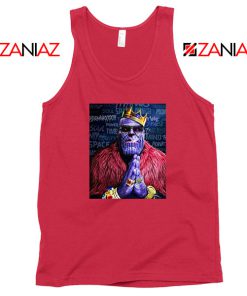 Thug Life Thanos Best 2021 Red Tank Top