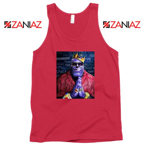 Thug Life Thanos Best 2021 Red Tank Top