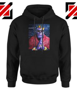 Thug Life Thanos Best Black Hoodie