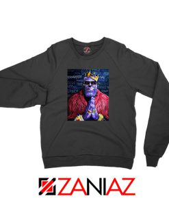 Thug Life Thanos Best Black Sweatshirt