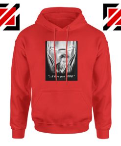 Tony Stark Love You 3000 Red Hoodie