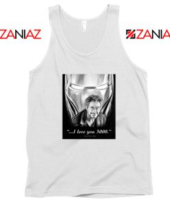 Tony Stark Love You 3000 Tank Top