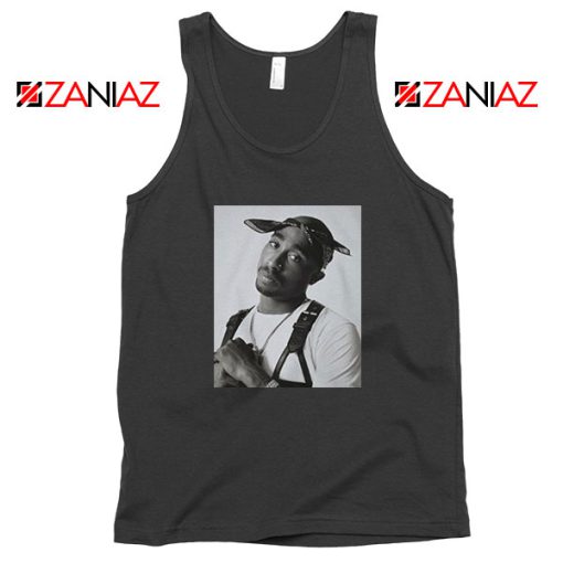 Tupac Black Bandana Best Tank Top