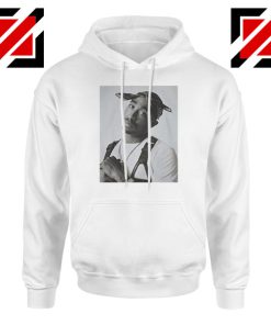 Tupac Black Bandana Best White Hoodie